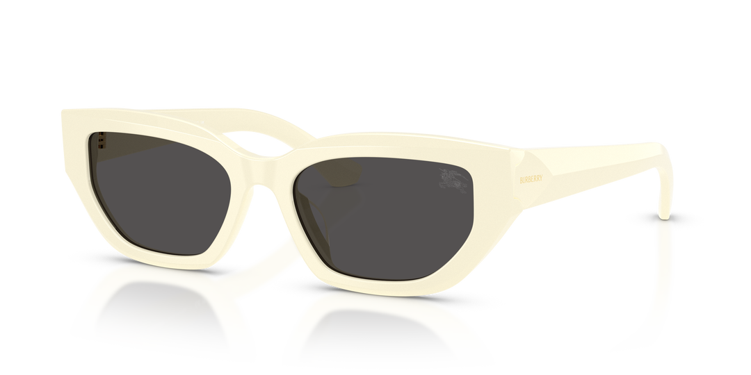 Burberry BE4463D 415887 Blanco / Gris oscuro vista 2
