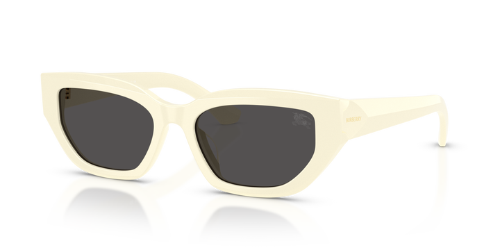 Burberry BE4463D 415887 Blanco / Gris oscuro vista 2