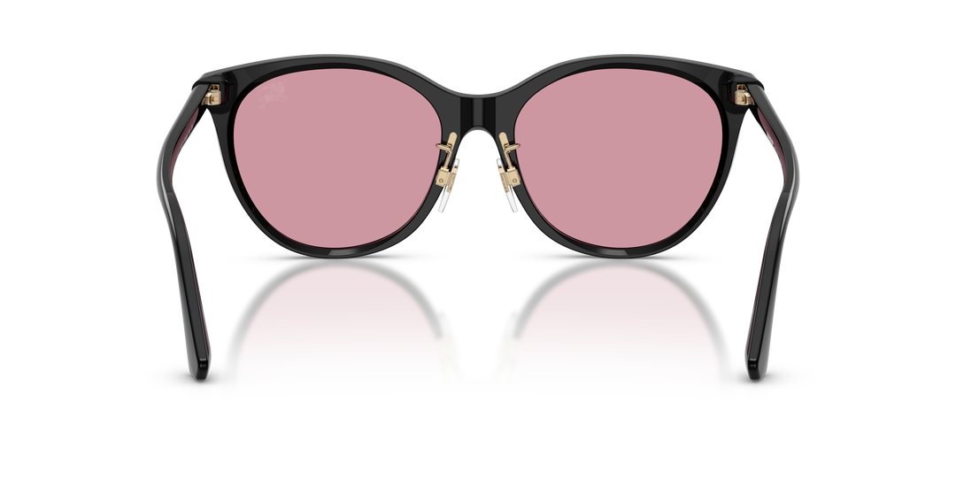 Burberry BE4464D 300130 Negro / Rosa Specchio Argento vista 4
