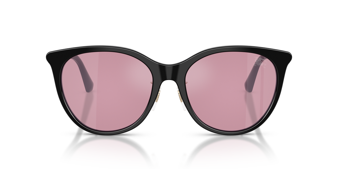 Burberry BE4464D 300130 Negro / Rosa Specchio Argento vista 5