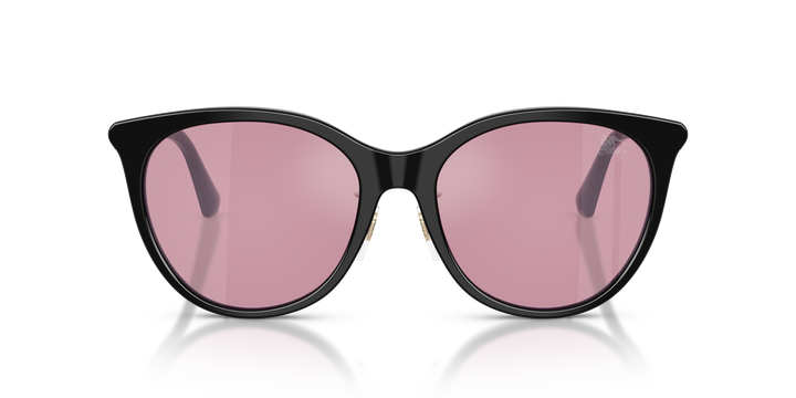 Burberry BE4464D 300130 Negro / Rosa Specchio Argento vista 5