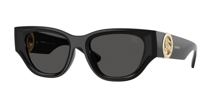Burberry BE4467U 300187 Negro / Gris oscuro vista 1