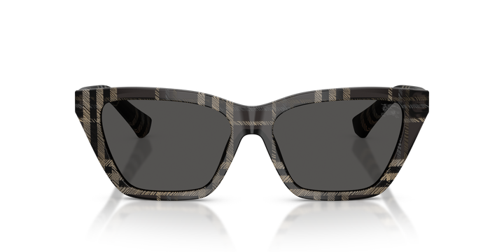 Burberry BE4468 419987 Cuadriculado Gris / Gris oscuro vista 5