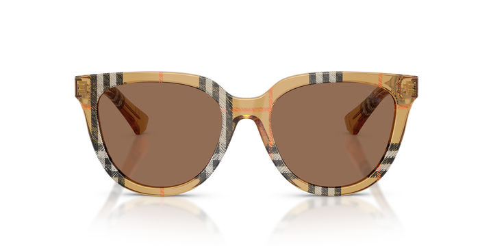 Burberry BE4469 416373 Arena A Cuadros / Marrón oscuro vista 5