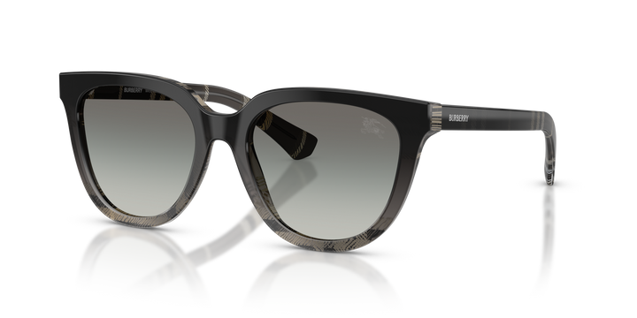 Burberry Be4469 420011 Cuadriculado Gris / Gris Degradé vista 2