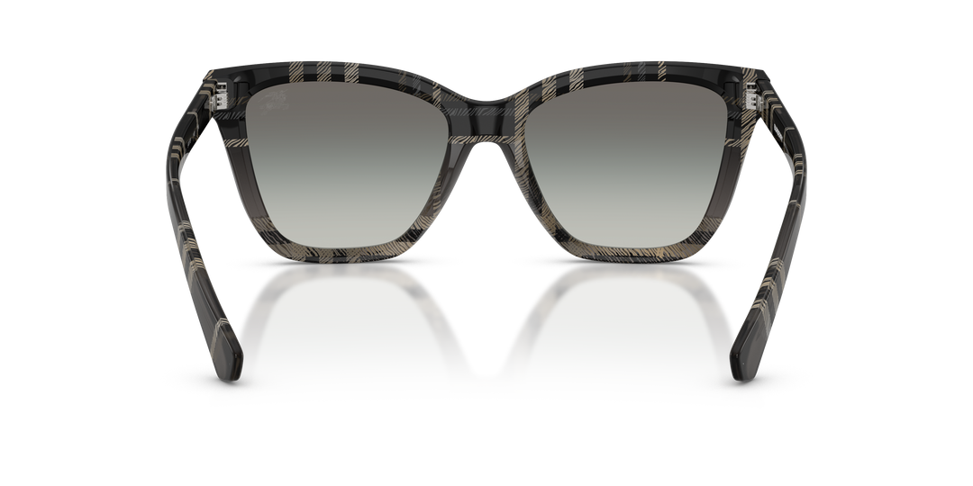 Burberry BE4470 420011 Cuadriculado Gris / Gris degradé vista 4