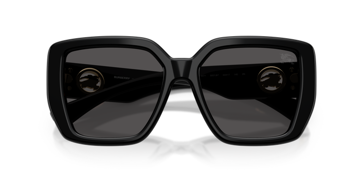 Burberry BE4471 300187 Negro / Gris oscuro vista 6