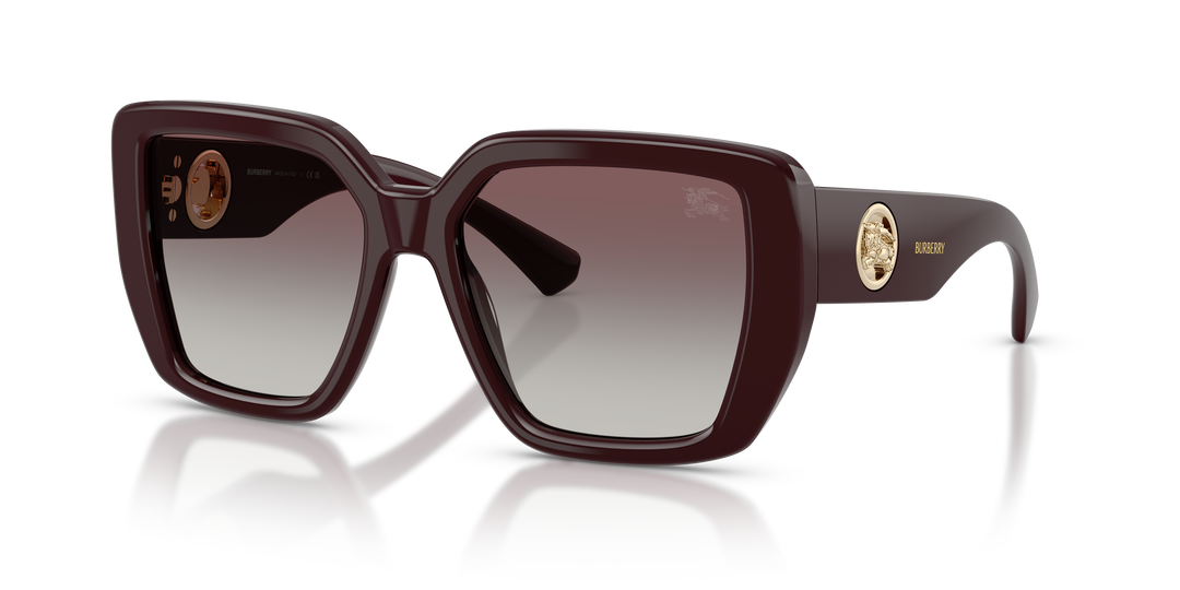 Burberry BE4471 42048G Burdeos / Gris degradé vista 2
