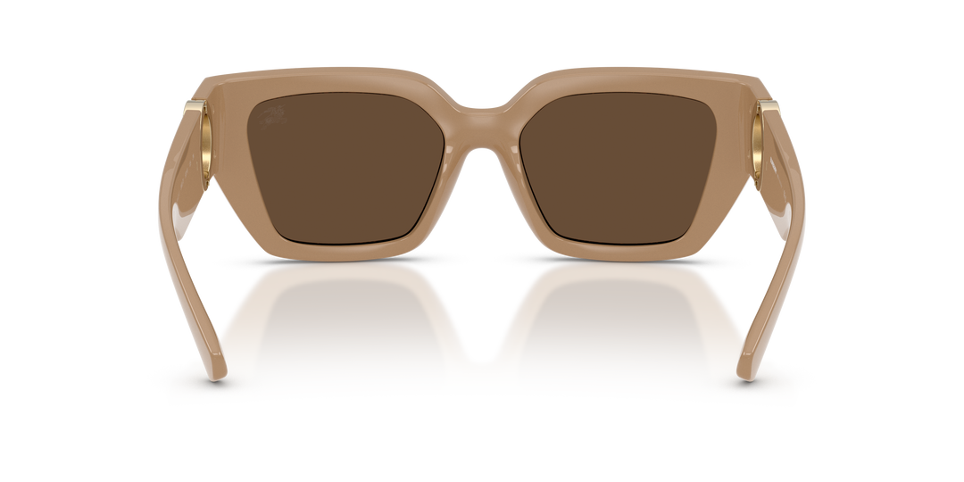 Burberry BE4472U 399073 Beige / Marrón oscuro vista 4