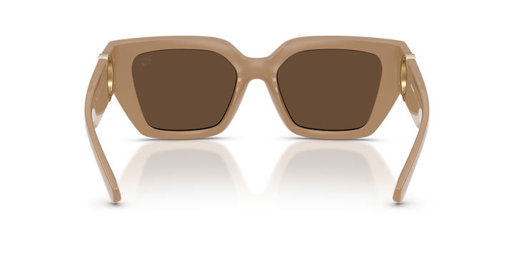 Burberry BE4472U 399073 Beige / Marrón oscuro vista 4