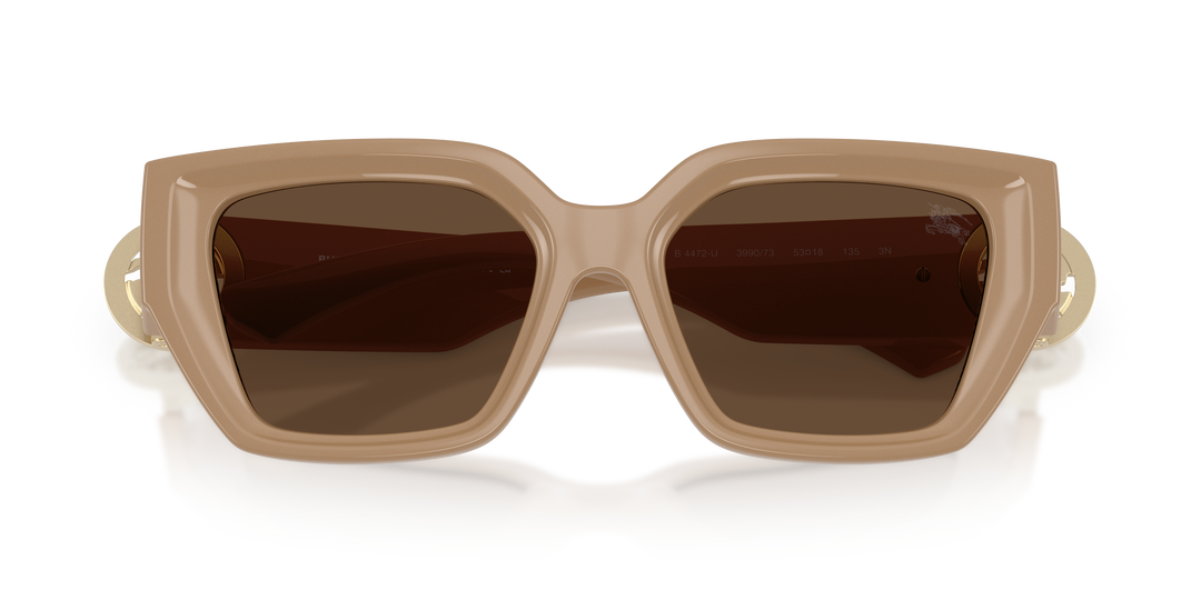 Burberry BE4472U 399073 Beige / Marrón oscuro vista 6