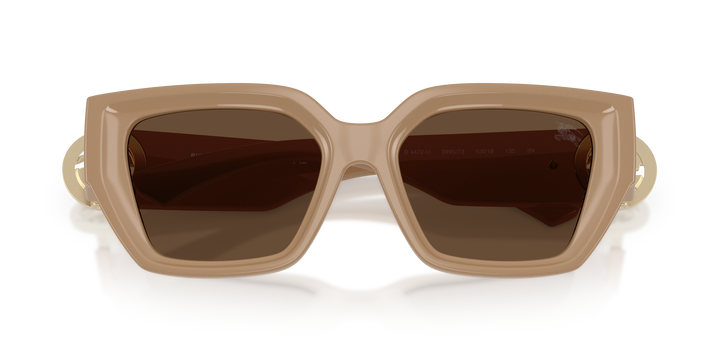 Burberry BE4472U 399073 Beige / Marrón oscuro vista 6