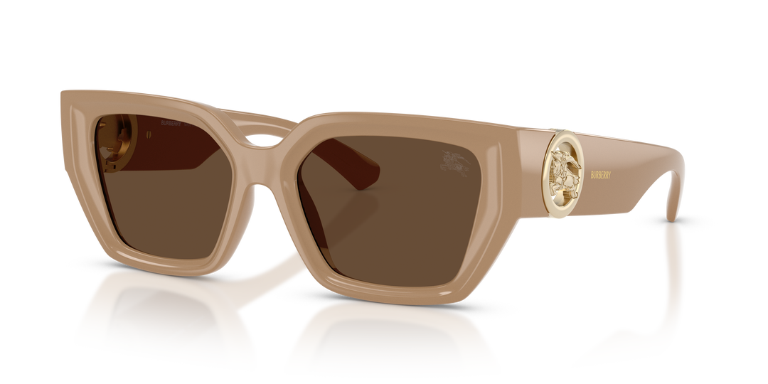 Burberry BE4472U 399073 Beige / Marrón oscuro vista 2