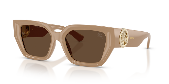 Burberry BE4472U 399073 Beige / Marrón oscuro vista 2