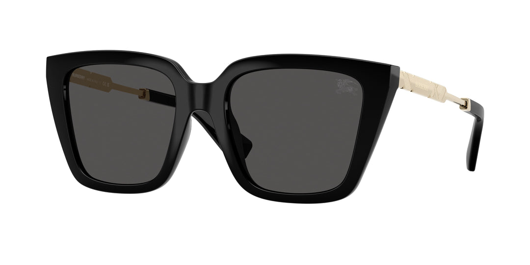Burberry BE4473U 300187 Negro / Gris oscuro vista 1
