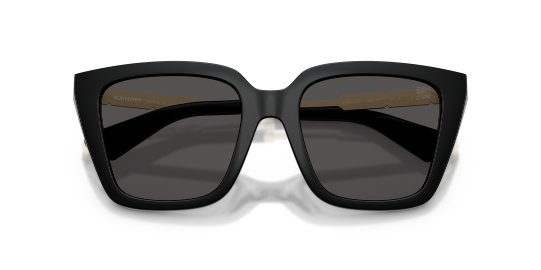 Burberry BE4473U 300187 Negro / Gris oscuro vista 6