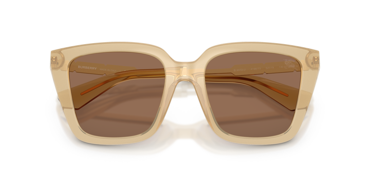 Burberry BE4473U 419873 Amarillo / Marrón oscuro vista 6