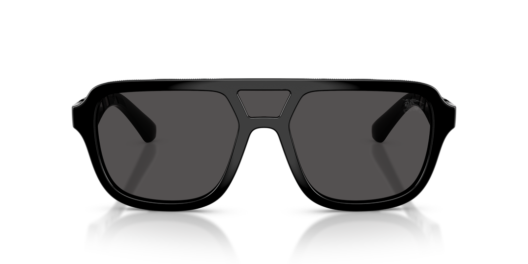 Burberry BE4474U 300187 Negro / Gris oscuro vista 5