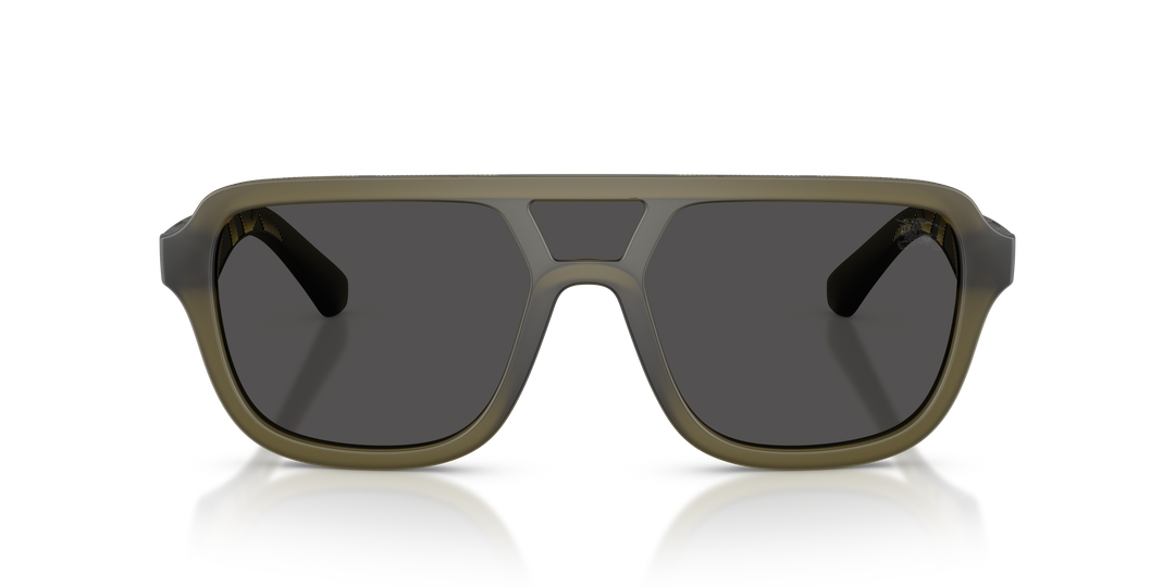 Burberry BE4474U 421287 Verde mate / Gris oscuro vista 5
