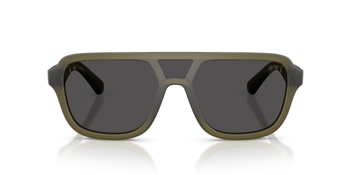 Burberry BE4474U 421287 Verde mate / Gris oscuro vista 5