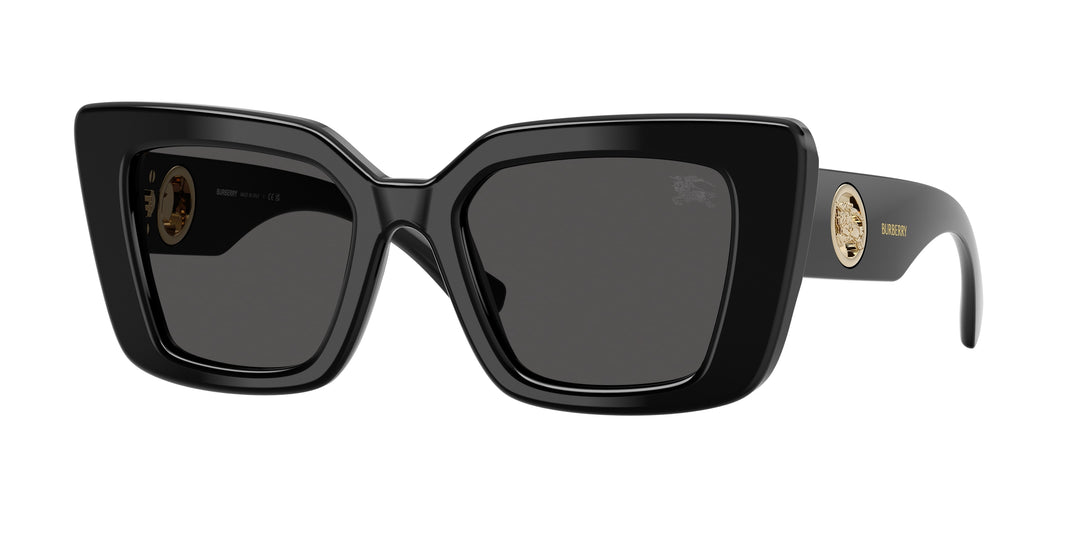 Burberry BE4476 300187 Negro / Gris oscuro vista 1