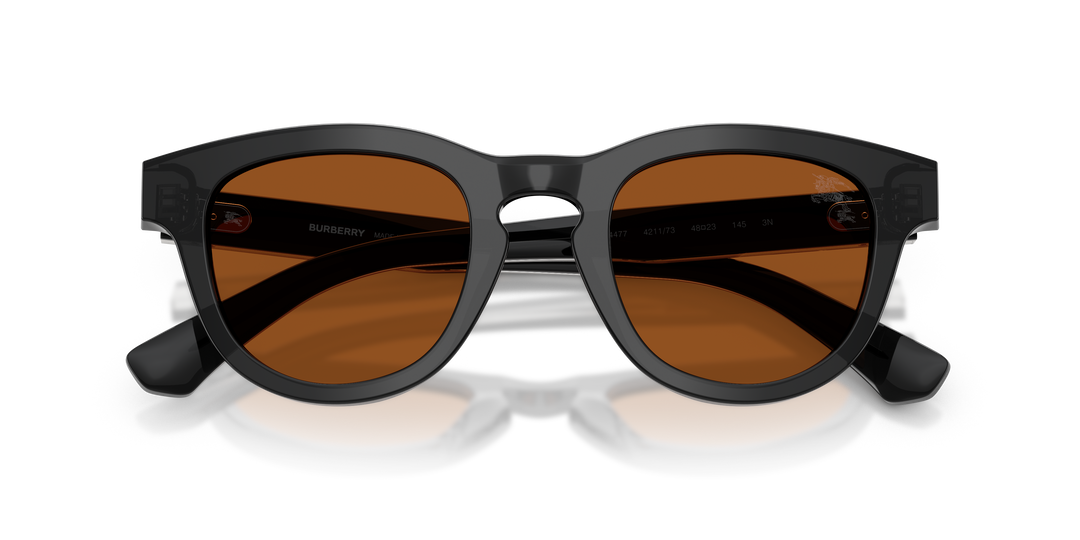 Burberry BE4477 421173 Gris / Marrón oscuro vista 6
