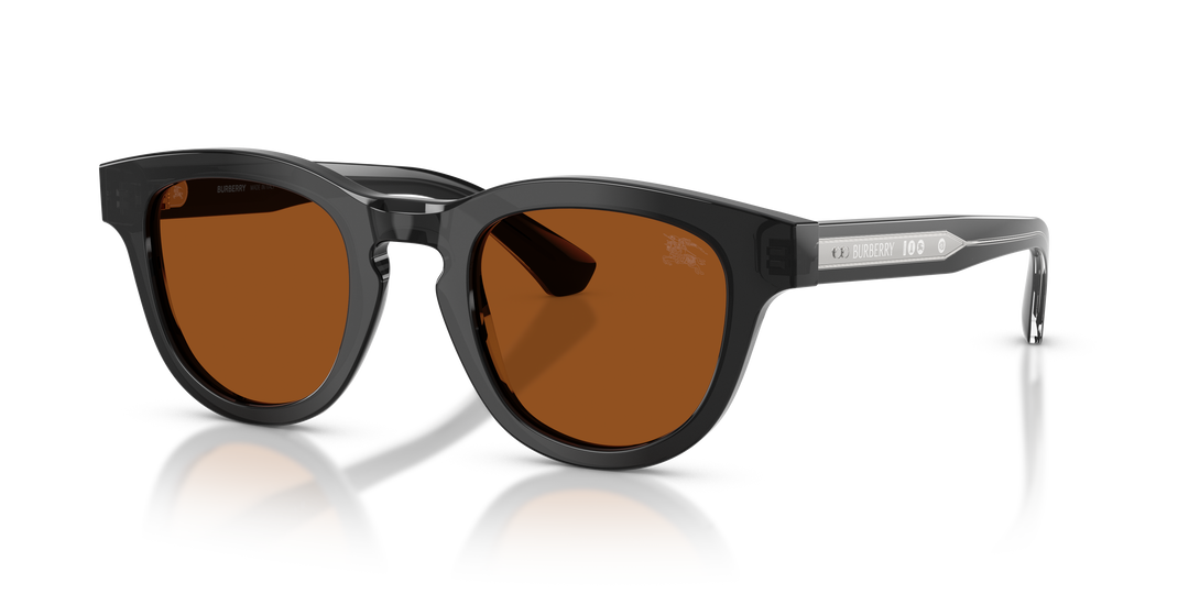 Burberry BE4477 421173 Gris / Marrón oscuro vista 2
