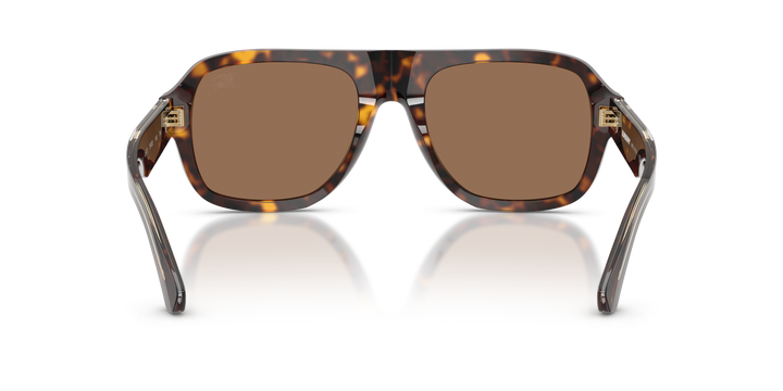 Burberry BE4478 420573 Havana oscuro / Marrón oscuro vista 4