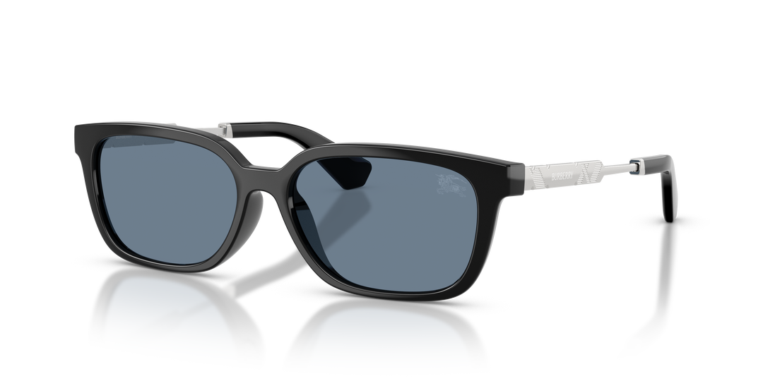 Burberry BE4481D 30012V Negro / Polarizadas Azul oscuro vista 2