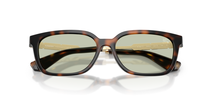 Burberry BE4481D 3002/2 Havana oscuro / Verde claro vista 6