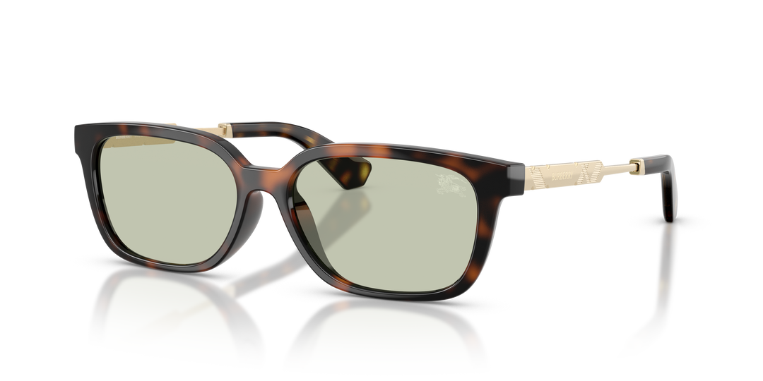 Burberry BE4481D 3002/2 Havana oscuro / Verde claro vista 2