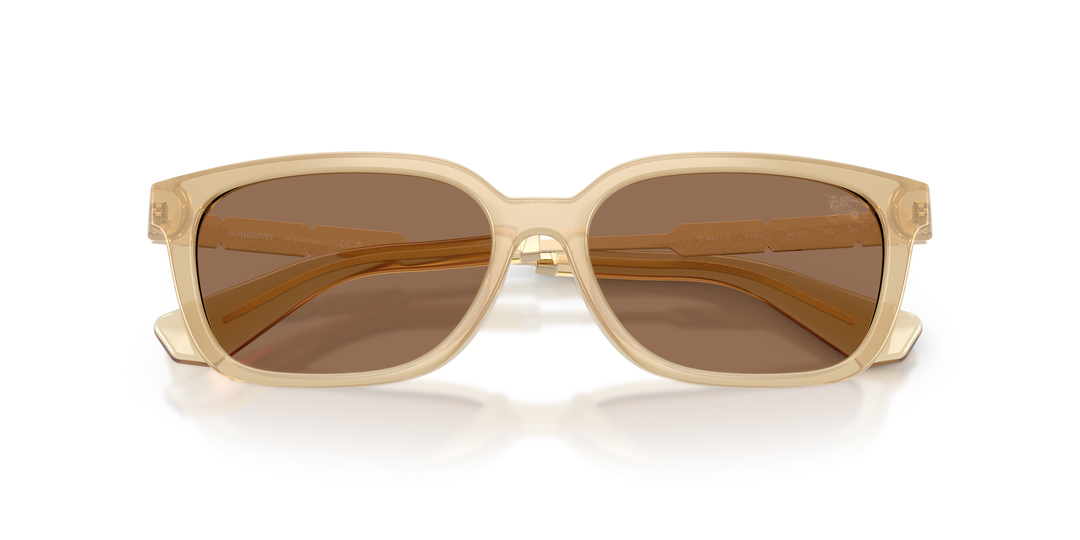 Burberry BE4481D 419873 Amarillo / Marrón oscuro vista 6