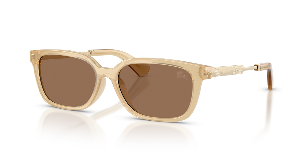 Burberry BE4481D 419873 Amarillo / Marrón oscuro vista 2