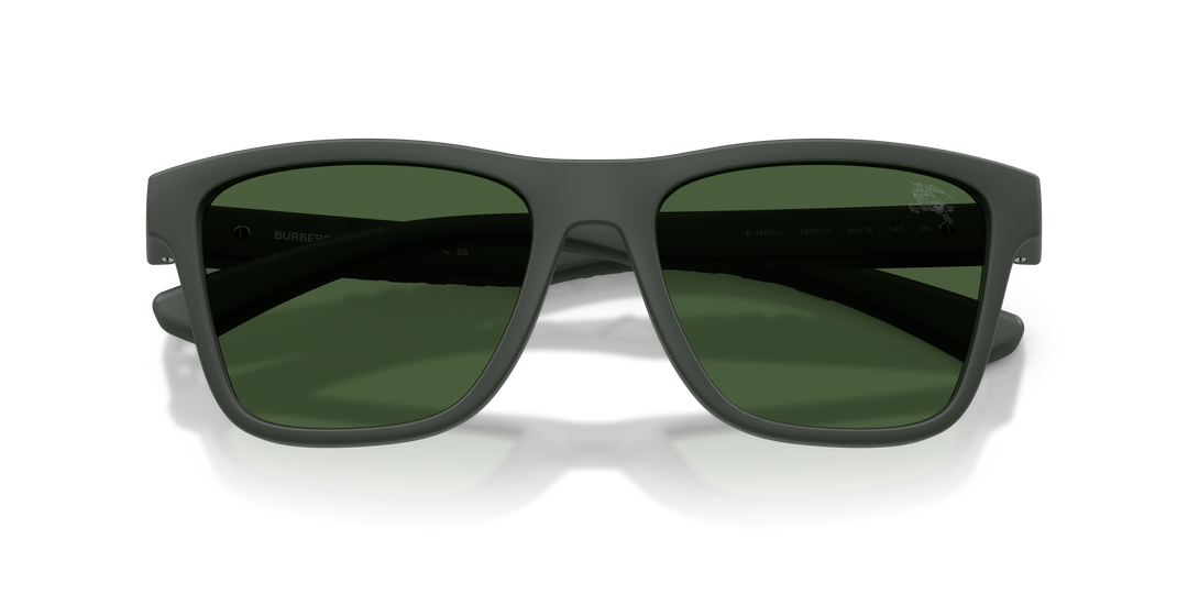 Burberry BE4482U 423271 Verde mate / Verde oscuro vista 6
