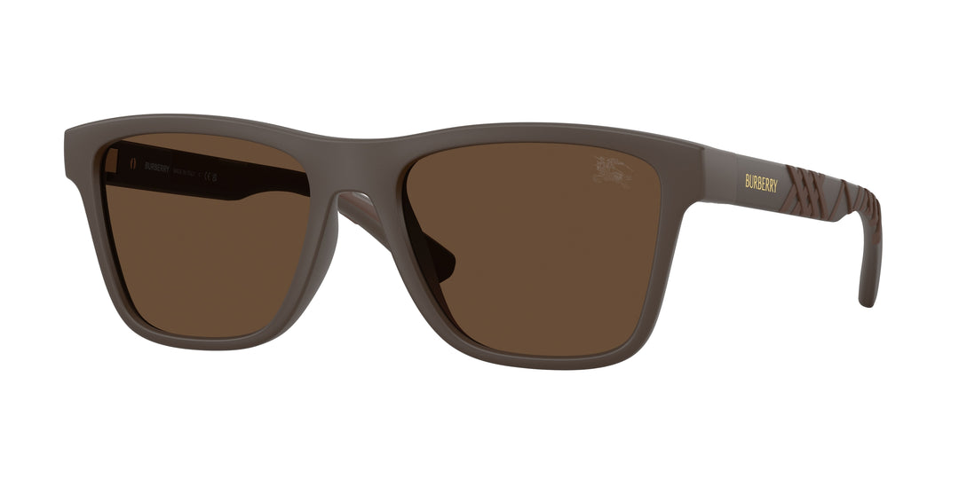 Burberry BE4482U 423473 Marrón mate / Marrón oscuro vista 1
