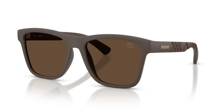 Burberry BE4482U 423473 Marrón mate / Marrón oscuro vista 2