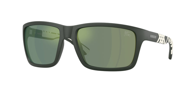 Burberry BE4483 42326R Verde mate / Verde Espejo Petróleo vista 1