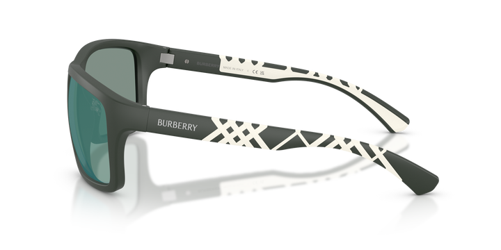 Burberry BE4483 42326R Verde mate / Verde Espejo Petróleo vista 3