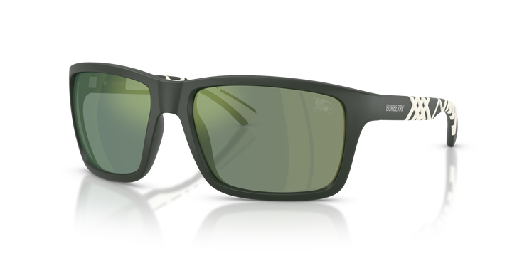 Burberry BE4483 42326R Verde mate / Verde Espejo Petróleo vista 2
