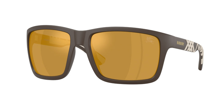 Burberry BE4483 42345A Marrón mate / Marrone Specchio Oro vista 1