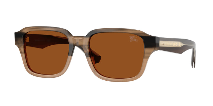 Burberry BE4484 420773 Beige A Rayas / Marrón oscuro vista 1