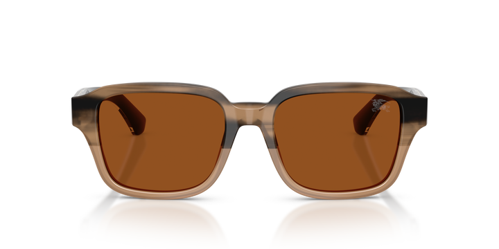 Burberry BE4484 420773 Beige A Rayas / Marrón oscuro vista 5