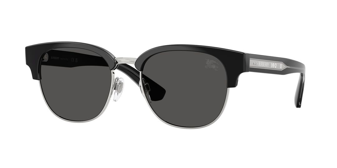 Burberry BE4485 420687 Negro / Gris oscuro vista 1