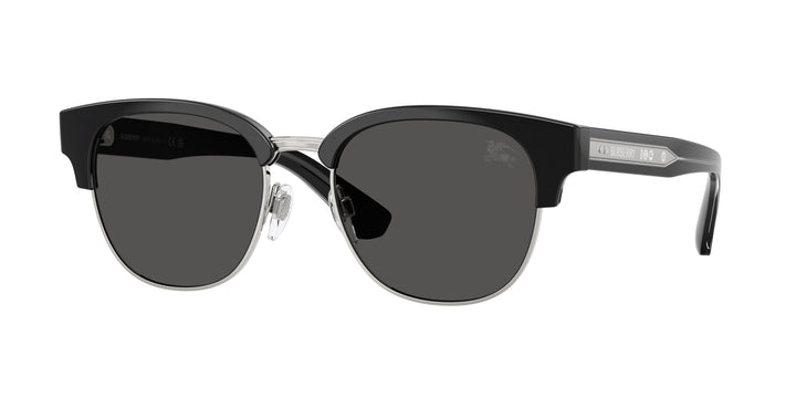 Burberry BE4485 420687 Negro / Gris oscuro vista 1