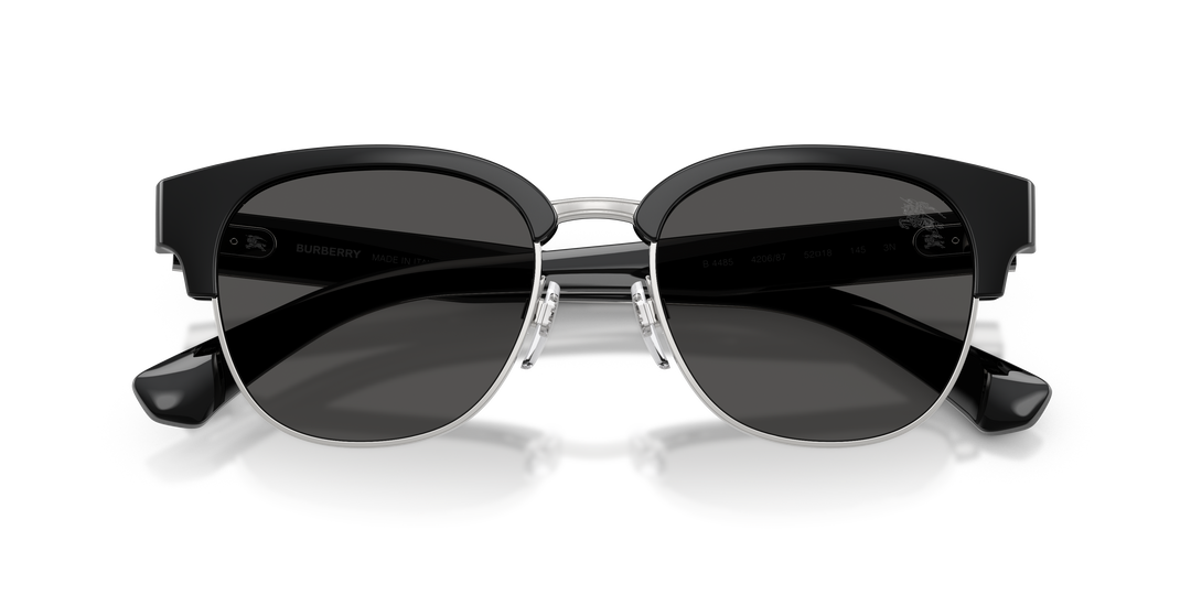 Burberry BE4485 420687 Negro / Gris oscuro vista 6