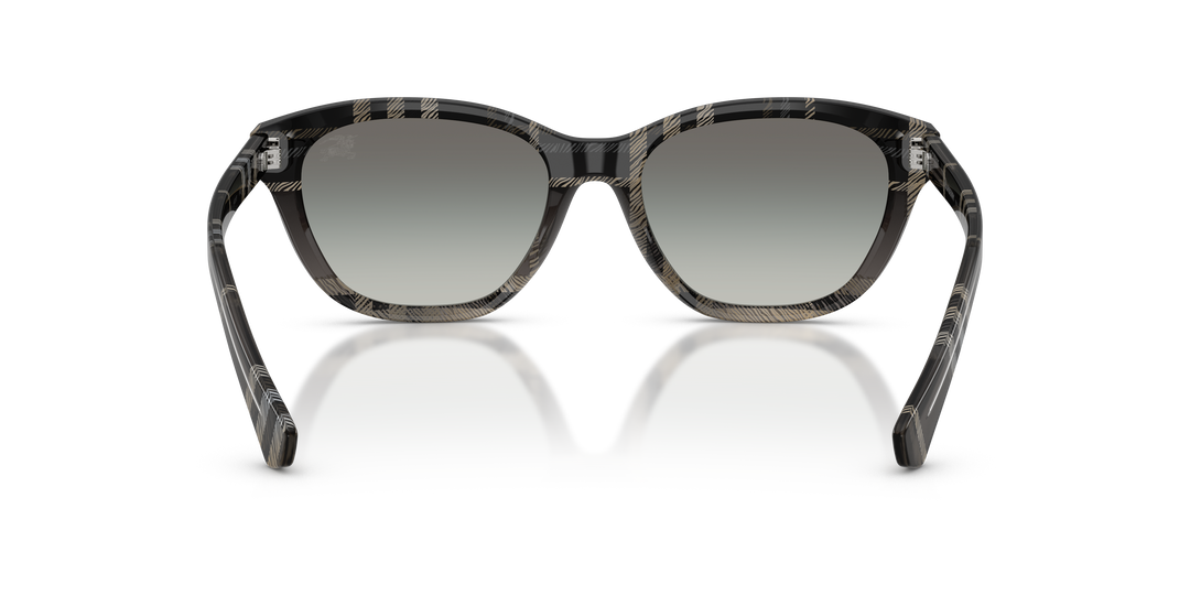 Burberry BE4486 42008G Cuadriculado Gris degradé / Gris degradé vista 4