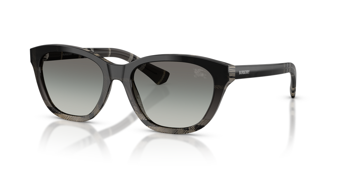 Burberry BE4486 42008G Cuadriculado Gris degradé / Gris degradé vista 2