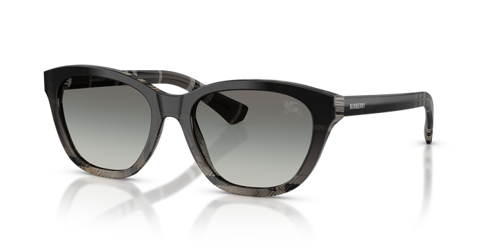 Burberry BE4486 42008G Cuadriculado Gris degradé / Gris degradé vista 2