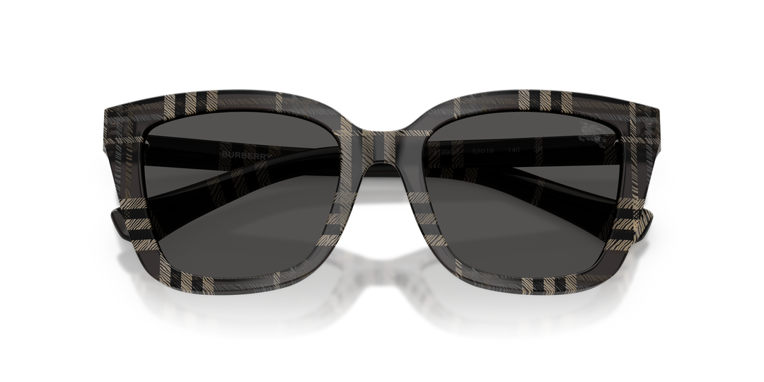Burberry BE4487 419987 Cuadriculado Gris / Gris oscuro vista 6
