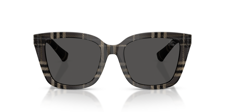 Burberry BE4487 419987 Cuadriculado Gris / Gris oscuro vista 5